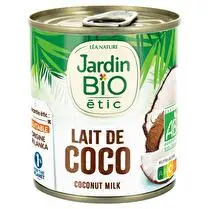 Jardin bio étic, Lait de coco Bio