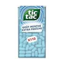 Tic tac, Pastille à la menthe extra-fraîche x 110