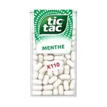 Tic tac, Pastille à la menthe  x 110