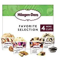 Häagen dazs, Mini pot favorite collection x4