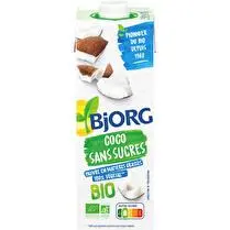 Bjorg, Boisson coco sans sucres BIO