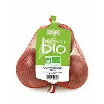 Nature bio, Oignon rouge 500g