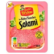 Justin Bridou, Les belles tranches salami x18