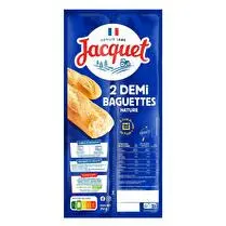 Jacquet, Demi baguettes pré-cuites