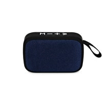 Apm, Enceinte bluetooth 1x3w pan. 4 couleurs noir/gris/bleu/rouge