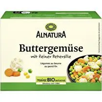 Alnatura, Légumes au beurre au persil fin