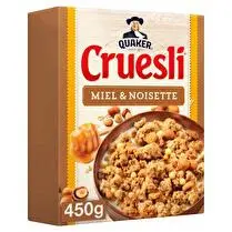 Quaker, Muesli miel et noisettes