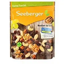 Seeberger, Mélange de fruits à coque et de raisins secs