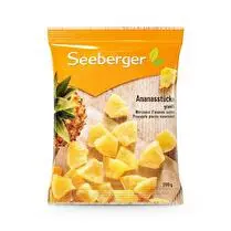 Seeberger, Morceaux d ananas sucrés séchés