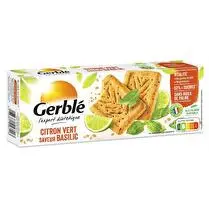 Gerblé, Sable citron vert basilic