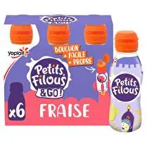 Yoplait, Yaourt à boire fraise