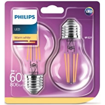 Philips, Ampoule LED Standard Filament E27  7-60W E27