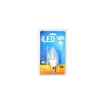 Power+LED, Ampoule led e14 5w=40w bougie 3000k / 385lm