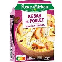 Fleury michon, Kebab de poulet semoule à l'orientale