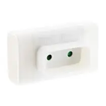 Prodelect, Triplite prise simple 6a latérale blanc