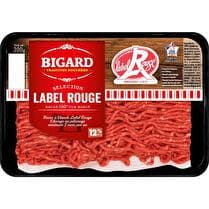BIGARD Viande hachée Label rouge 12% MG