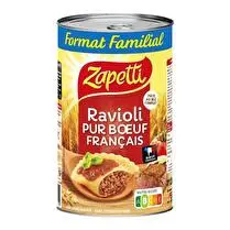 Zapetti, Ravioli pur boeuf français