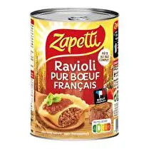 Zapetti, Ravioli pur boeuf français