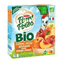 Materne, Pomme pêche brugnon   Sans sucres ajoutés