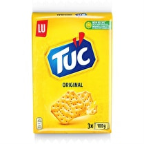 Lu, Biscuits apéritifs crackers Original - 3 x 100 g soit 300 g