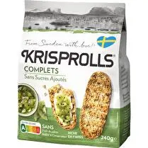 Krisprolls, Petits pains suédois complets sans sucres ajoutés