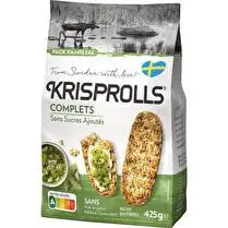 Krisprolls, Petits pains suédois complets sans sucres ajoutés