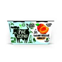 Lait prairies du boulonnais, Duo yaourt abricot