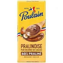 Poulain, Tablette de chocolat pralinoise
