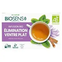 Biosens, Infusion ventre plat digestion x20