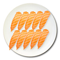 Sushi Market, Sushi saumon 10 pièces
