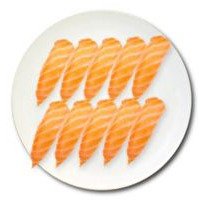 SUSHI GOURMET Sushi saumon 10 pièces