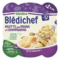 Blédina, Blédichef risotto aux panais et champignons dès 12mois