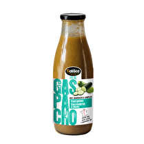 Tidélice, Gaspacho courgettes concombres et menthe