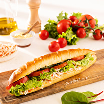 Votre rayon propose, Sandwich viennois surimi mayonnaise