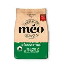 Méo, Dosettes café dégustation x 36