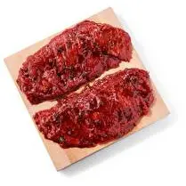 Votre boucher propose, Produit élaboré : Bavette d'Aloyau*** France à griller marinée à l'Ail des ours