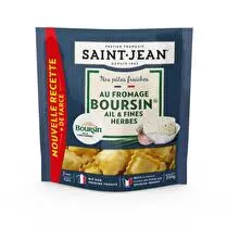 Saint-Jean, Pâtes fraîches farcies Boursin ail et fines herbes