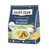 SAINT-JEAN Pâtes fraîches farcies Boursin ail et fines herbes