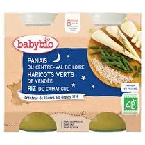 Babybio, Petits pots panais haricot riz sans gluten dès 8 mois
