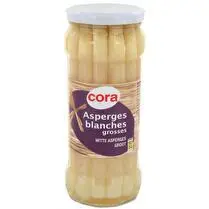Cora, Asperges blanches grosses