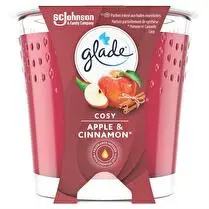 Glade, Bougie design cosy apple cinnamon