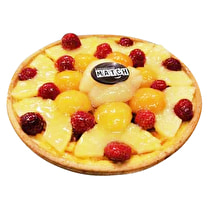 Votre pâtissier propose, Tarte multi-fruits crème patissière