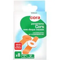 Cora, Pansements pour cors