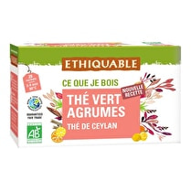 Ethiquable, Thé vert agrumes BIO