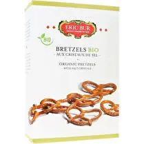 Eric Bur, Bretzels bio  Aux cristaux de sel - 100 g