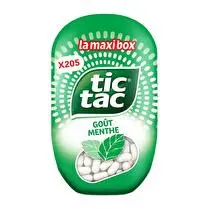 Tic tac, Goût menthe