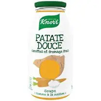 Knorr, Soupe patate douce carottes fromage frais