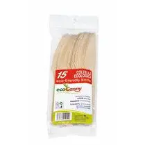 Ecocanny, Couteaux bois 165mm x15