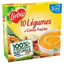 Liebig, 10 légumes & crème fraîche