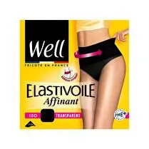 Well, Collant Elastivoile Affinant, Noir, T3